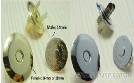 磁性釦, 磁鐵扣, 磁扣(一系列)